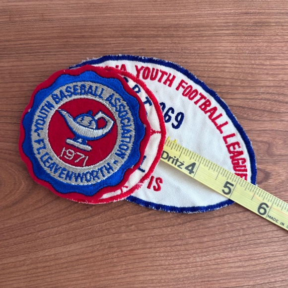 Vintage Okinawa and Texas Baseball uniform patches - Picture 3 of 8